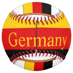 ドイツ国旗サンダーカーヴ ソフトボール