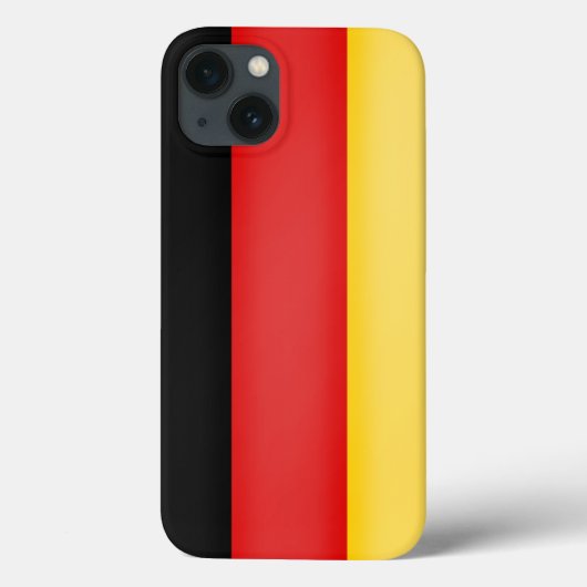 ドイツ国旗シュワルツ腐敗金ゴールド愛国色 Case-Mate iPhoneケース (裏面)