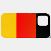 ドイツ国旗ドイツ旗 完全に Case-Mate iPhoneケース (裏面 (横))