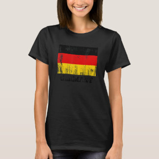 ドイツ国旗プライドドイツ国旗2 Tシャツ