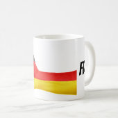 ドイツ国旗手FDP コーヒーマグカップ (正面右)