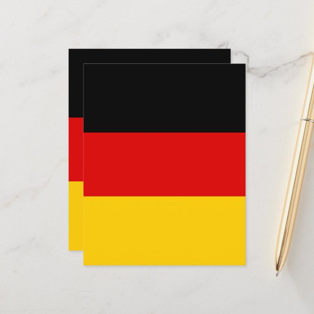 ドイツ国旗 (正面/裏面インサイチュ)