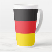 ドイツ国旗 カフェラテマグ (右アングル)