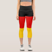 ドイツ国旗 カプリレギンス (正面)