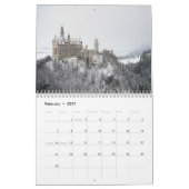 ドイツ国旗 カレンダー (2月 2027)