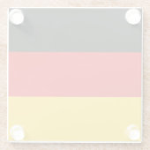 ドイツ国旗 ガラスコースター (裏面)