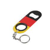 ドイツ国旗 キーホルダー栓抜き (裏面アングル)
