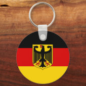 ドイツ国旗 キーホルダー (正面)