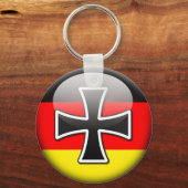 ドイツ国旗 キーホルダー (正面)