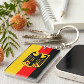 ドイツ国旗 キーホルダー (正面右)