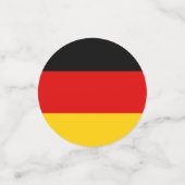 ドイツ国旗 コンフェッティ (スモール正面)
