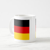 ドイツ国旗 コーヒーマグカップ (正面左)
