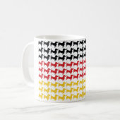 ドイツ国旗 コーヒーマグカップ (正面左)