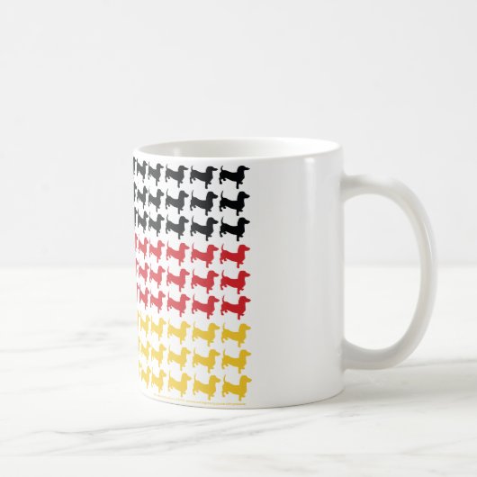ドイツ国旗 コーヒーマグカップ (右)