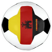 ドイツ国旗 サッカーボール (回転)