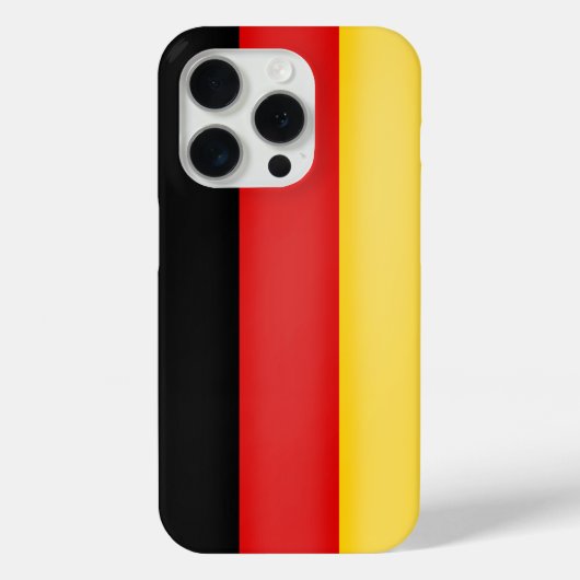 ドイツ国旗 シュヴァルツ・ロート・ゴルト 愛国色 Case-Mate iPhoneケース (裏面)