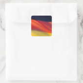 ドイツ国旗 スクエアシール (バッグ)