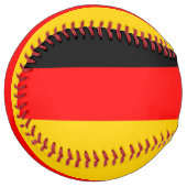 ドイツ国旗 ソフトボール (正面左)