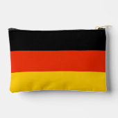 ドイツ国旗 デutsches Flagge 完全プリント アクセサリーポーチ (裏面)