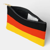 ドイツ国旗 デutsches Flagge 完全プリント アクセサリーポーチ (見開き)