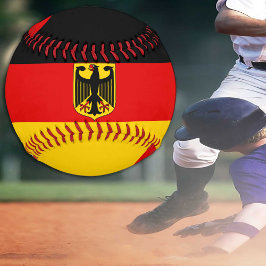 ドイツ国旗&ドイツのスポーツ/野球ボール 野球ボール