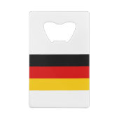 ドイツ国旗 – ドイツ国旗 クレジットカード栓抜き (裏面)
