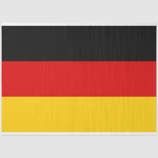 ドイツ国旗(ドイツ)(ドイツ) 薄葉紙 (正面)