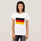 ドイツ国旗(ドイツ)(ドイツ) Tシャツ (正面フル)