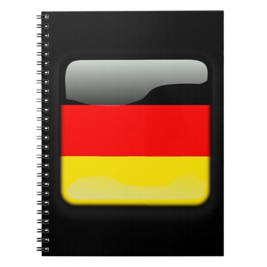 ドイツ国旗 ノートブック (正面)