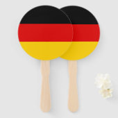 ドイツ国旗 ハンドファン (正面&裏面)