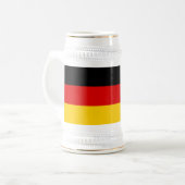 ドイツ国旗 ビールジョッキ (正面左)