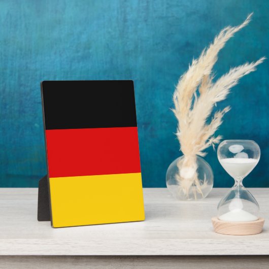 ドイツ国旗 フォトプラーク (側面)
