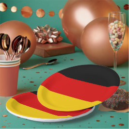 ドイツ国旗 ペーパープレート