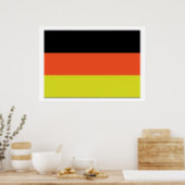 ドイツ国旗 ポスター (Kitchen)
