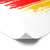 ドイツ国旗 ポスター (角)