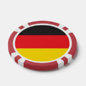 ドイツ国旗 ポーカーチップ (シングル)