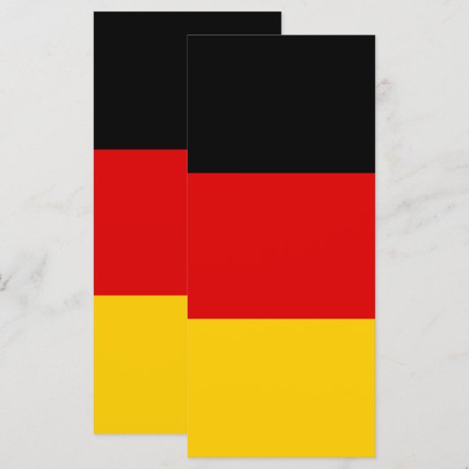 ドイツ国旗 メニュー (正面/裏面)