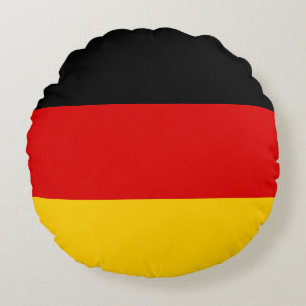 ドイツ国旗 ラウンドクッション