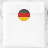 ドイツ国旗 ラウンドシール (バッグ)