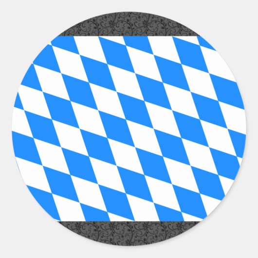 ドイツ国旗 ラウンドシール (正面)