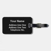 ドイツ国旗 ラゲッジタグ (裏面横)