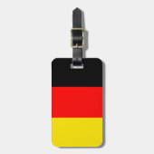 ドイツ国旗 ラゲッジタグ (正面縦)