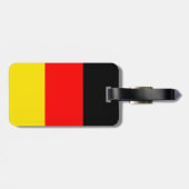 ドイツ国旗 ラゲッジタグ (裏面横)