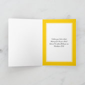 ドイツ国旗 | ワイハナッチスプディング | フェスティバル シーズンカード (内部)