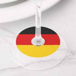 ドイツ国旗 ワイングラスタグ