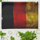 ドイツ国旗 – ヴィンテージ キッチンタオル (折り畳み)