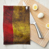 ドイツ国旗 – ヴィンテージ キッチンタオル (四つ折り)