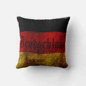 ドイツ国旗 – ヴィンテージ... クッション (裏面)