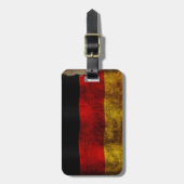 ドイツ国旗 – ヴィンテージ... ラゲッジタグ (正面縦)