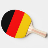 ドイツ国旗 卓球ラケット (横)